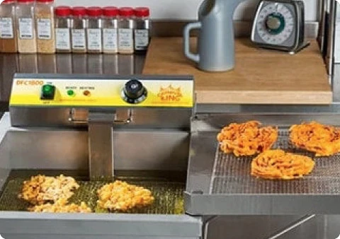 Commercial deep fryer service